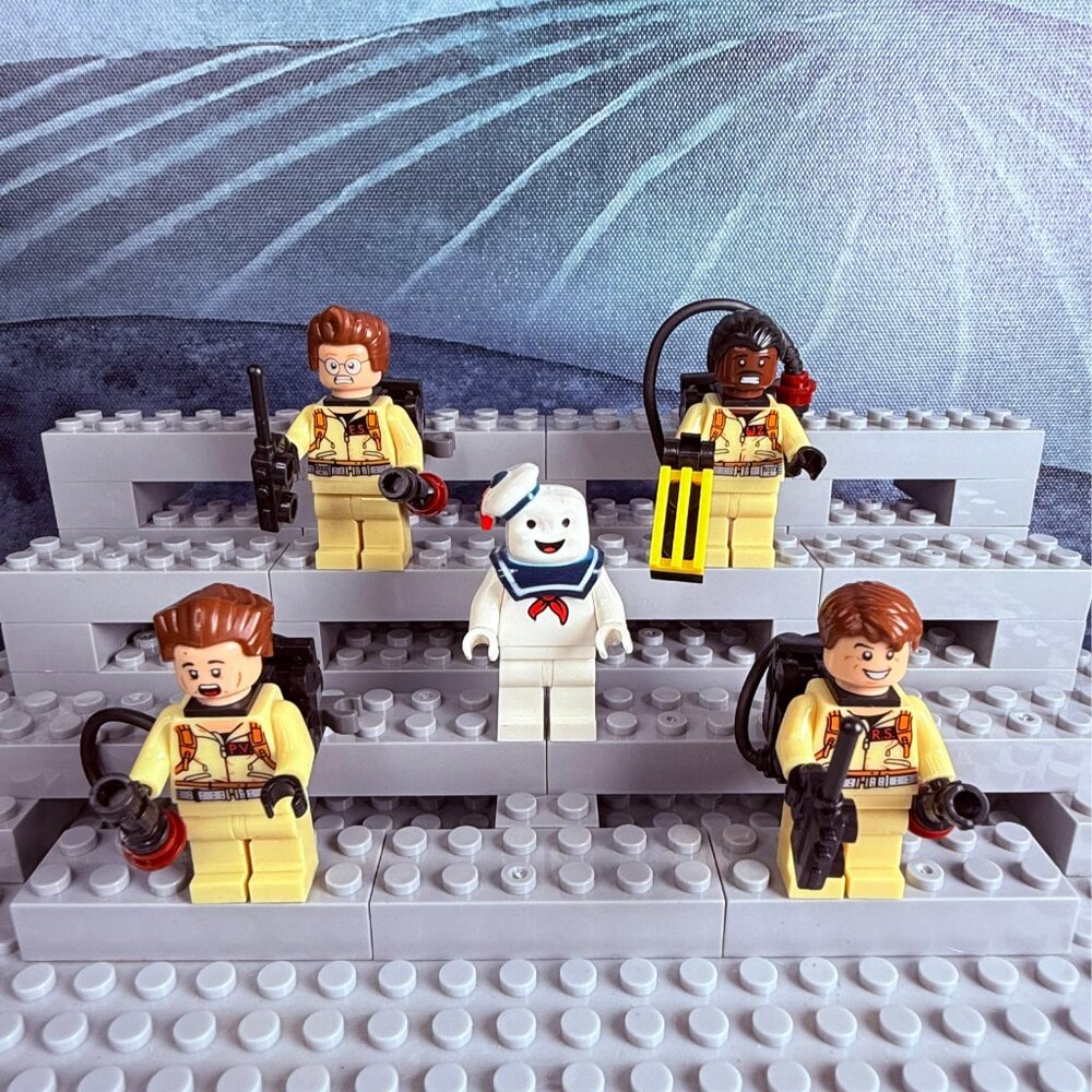 Custom Paranormal Minifigures – Set of 5 (Compatible Block Style)